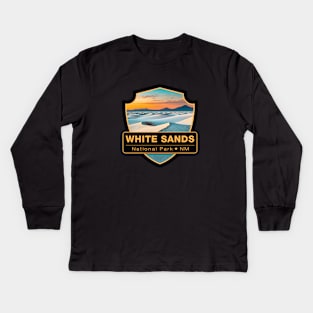 White Sands National Park Kids Long Sleeve T-Shirt